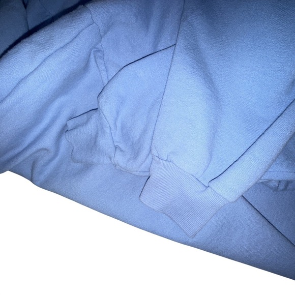 Clique Red Feather Lakes Colorado Full Zip Hoodie Sweatshirt Unisex Adult M Blue - Picture 4 of 4